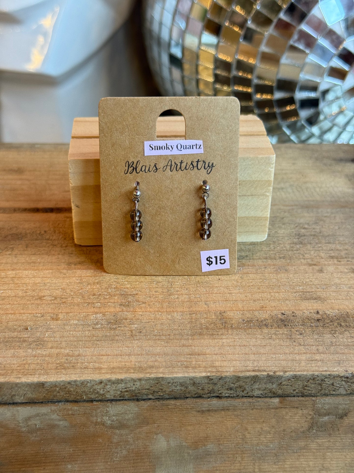 Smoky Quartz Earrings