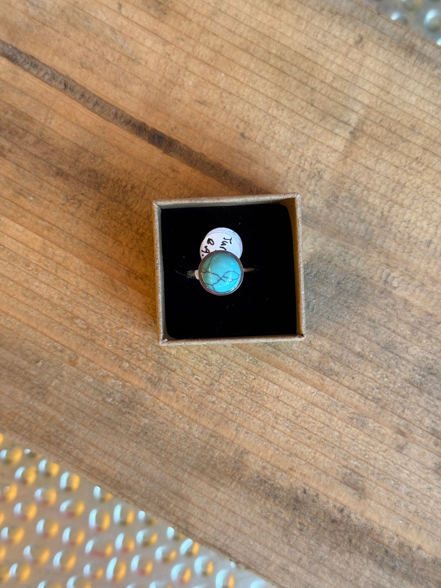 Turquoise Adjustable Ring