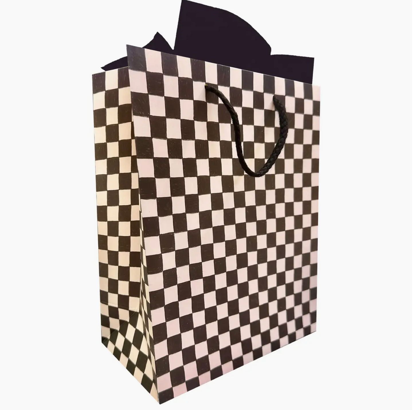 Medium Checkers Gift Bag