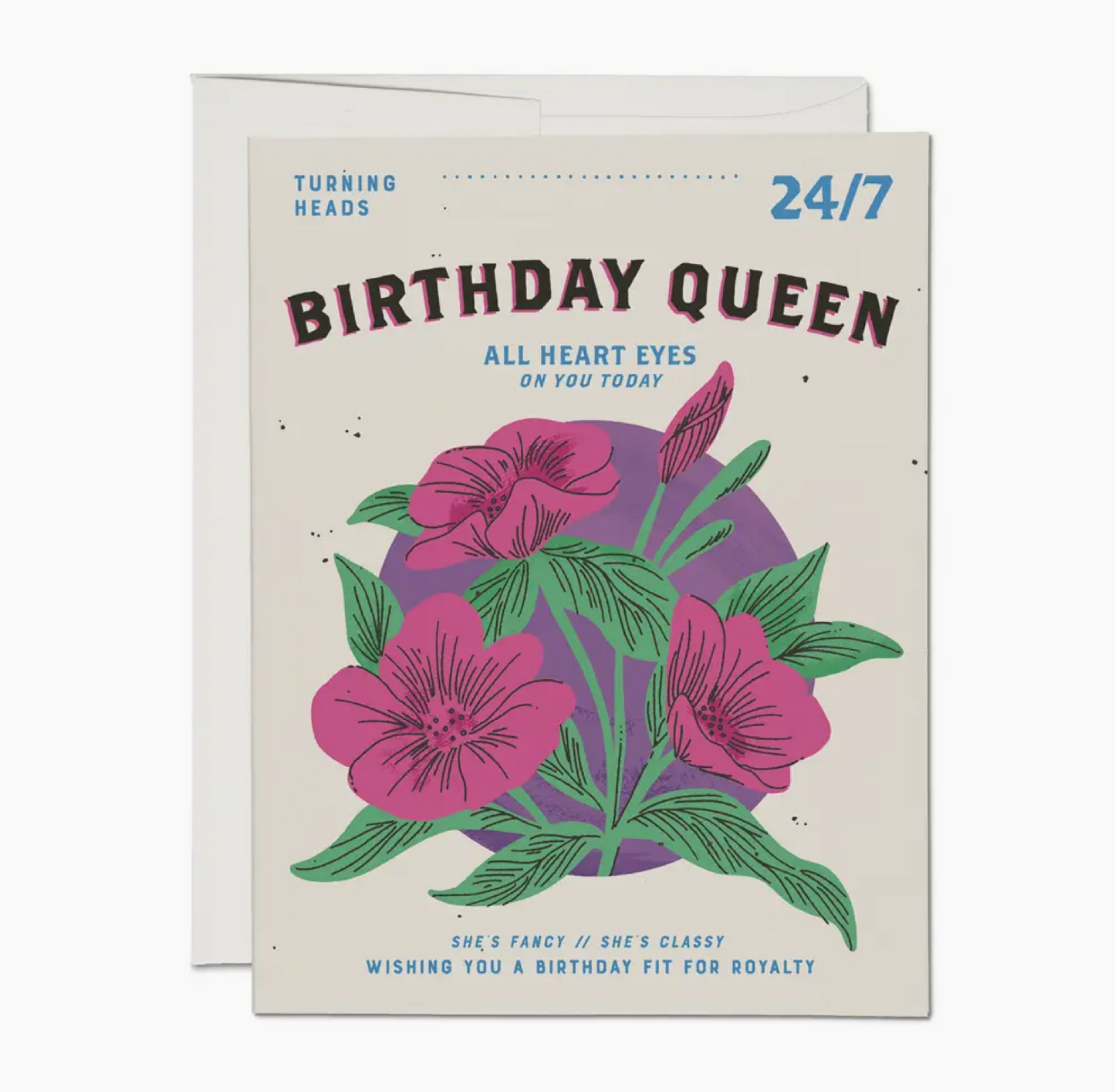 Birthday Queen Greeting Card