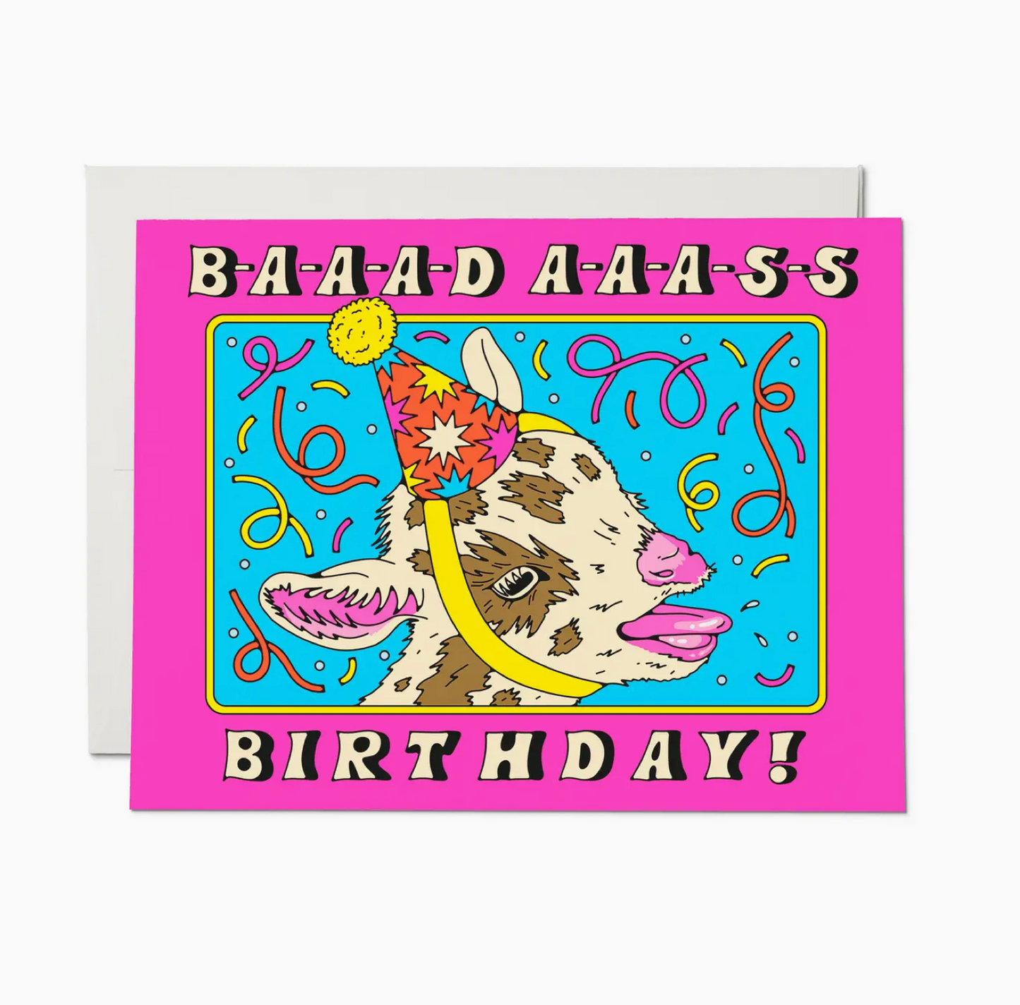 Bad Ass Birthday Greeting Card