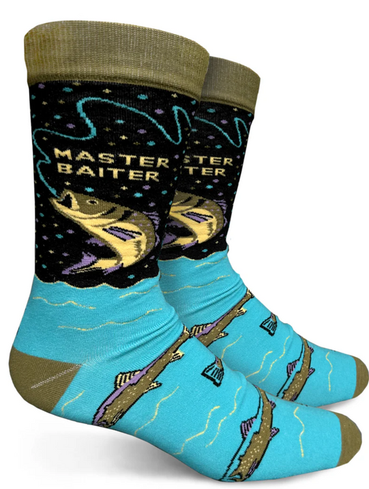 Master Baiter Mens Crew Socks