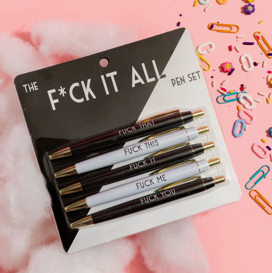 Fuck It All Pen Set