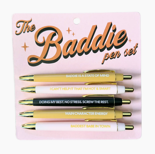 The Baddie Pen Set