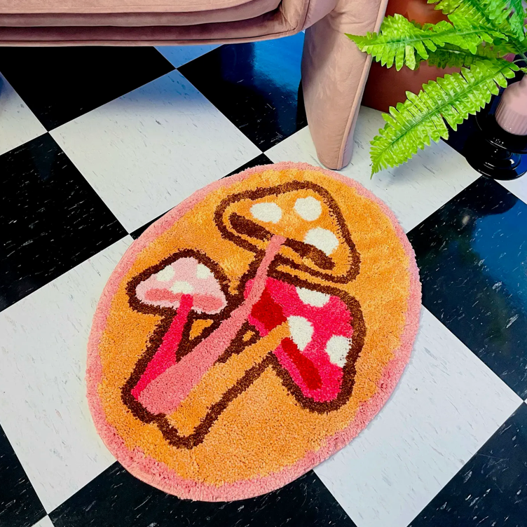 Mushroom Rug