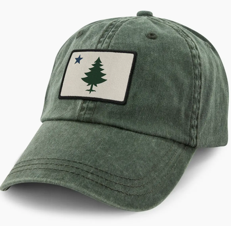 Vintage Maine Flag Dad Hat