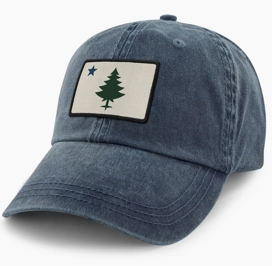 Vintage Maine Flag Dad Hat