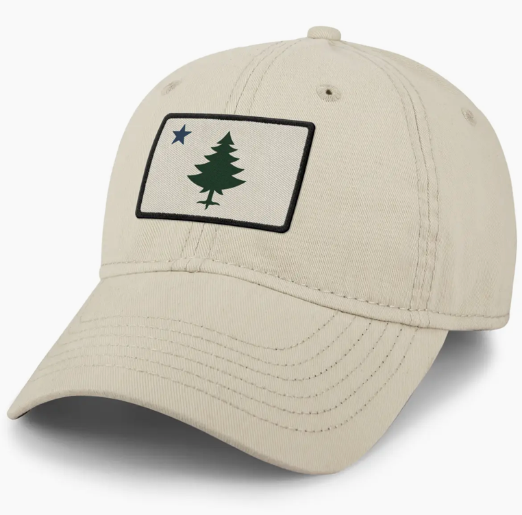 Vintage Maine Flag Dad Hat