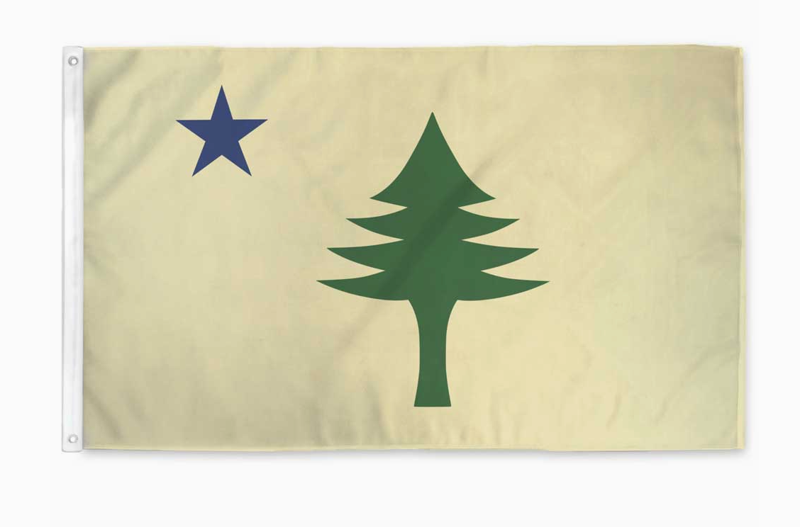 Maine 1901 Flag