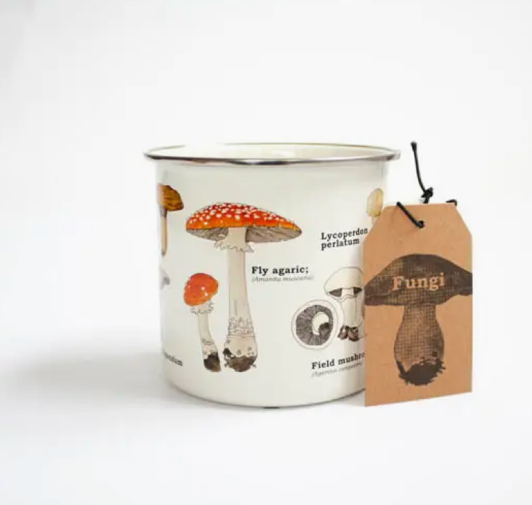 Mushroom Enamel Mug
