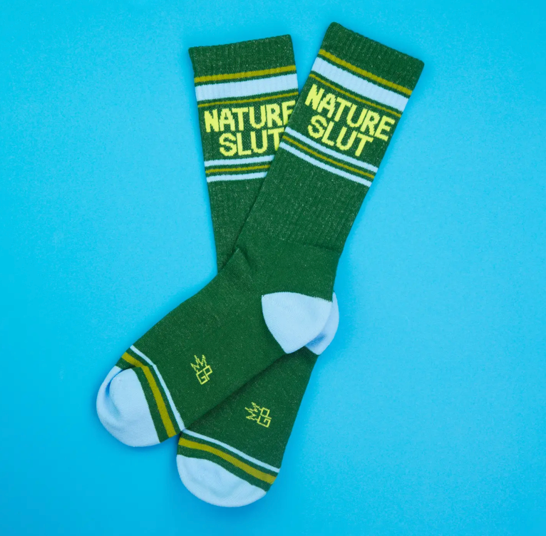 Nature Slut Gym Crew Socks