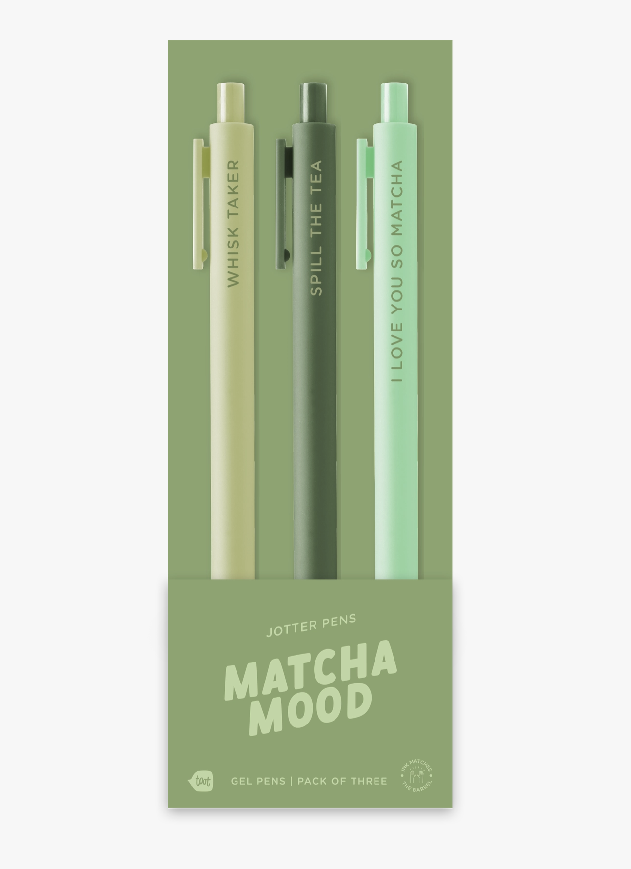 Matcha Mood Pen Set