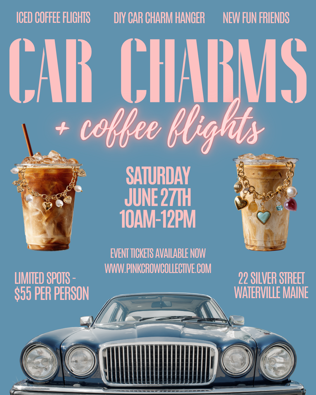 Coffee + Car Charms Event Ticket