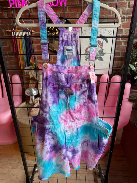 Hand Dyed/Painted Overalls