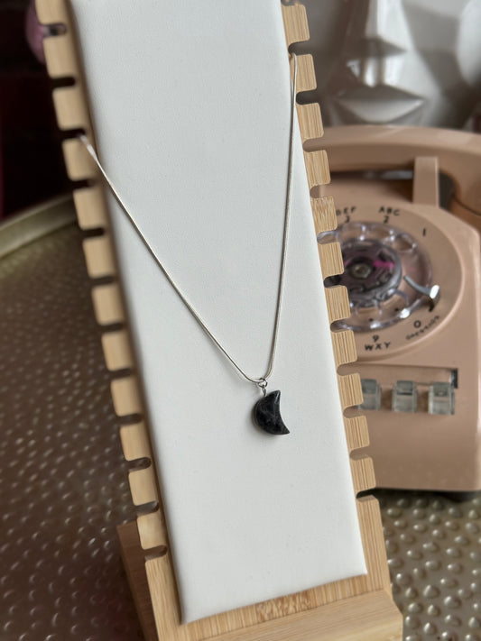 Crystal Moon Necklace