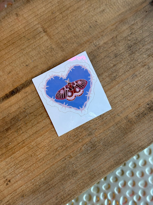Moth Sticker