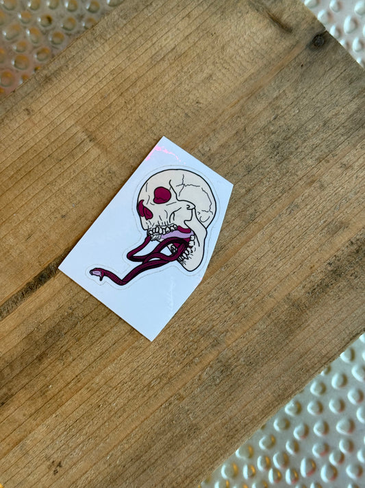 Skull Sticker