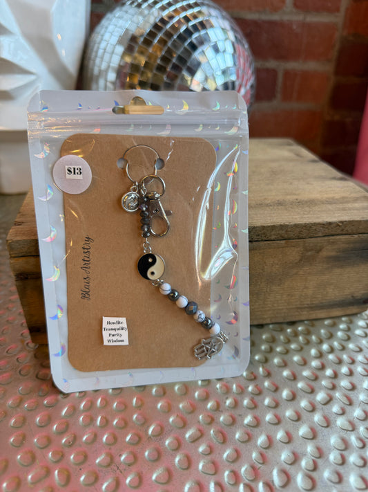 Yin Yang Keychain
