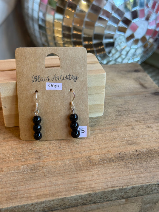 Onyx Earrings