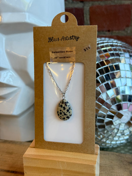 Dalmatian Jasper Necklace