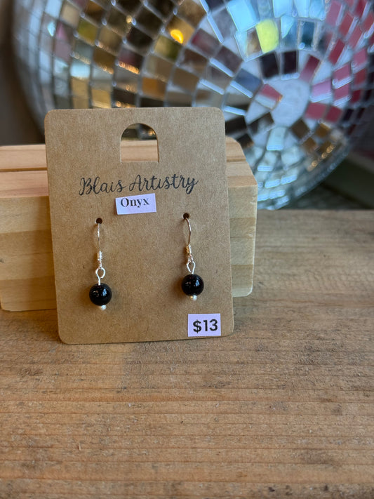 Onyx Earrings