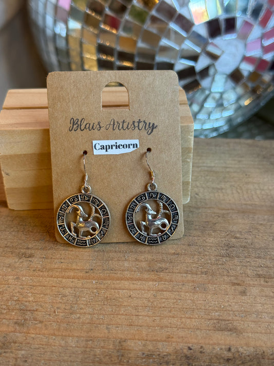 Capricorn Earrings