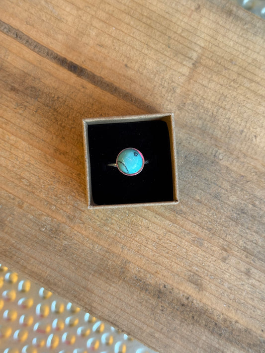 Turquoise Adjustable Ring