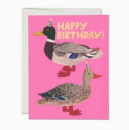 Quacky Birthday Greeting Card