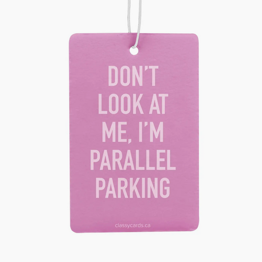 Parallel Parking Air Freshener