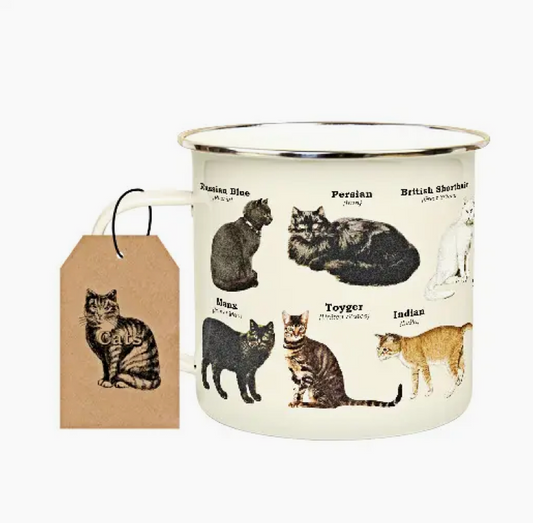 Cats - Enamel Mug
