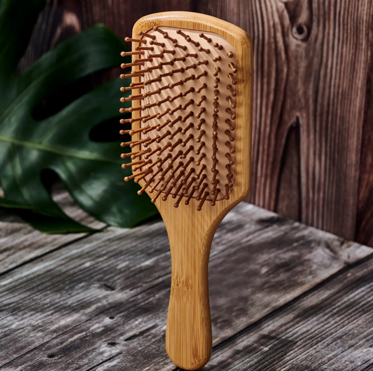 Bamboo Paddle Hair Brush