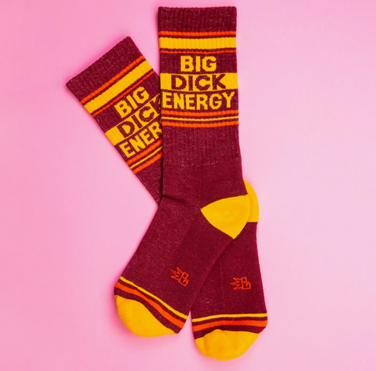 Big Dick Energy Gym Crew Socks