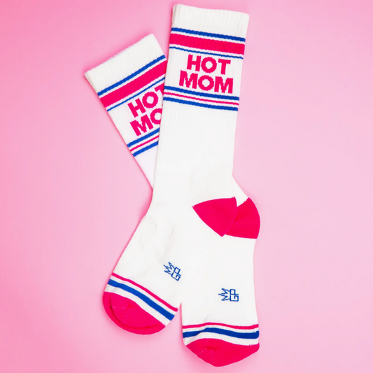 Hot Mom Gym Crew Socks