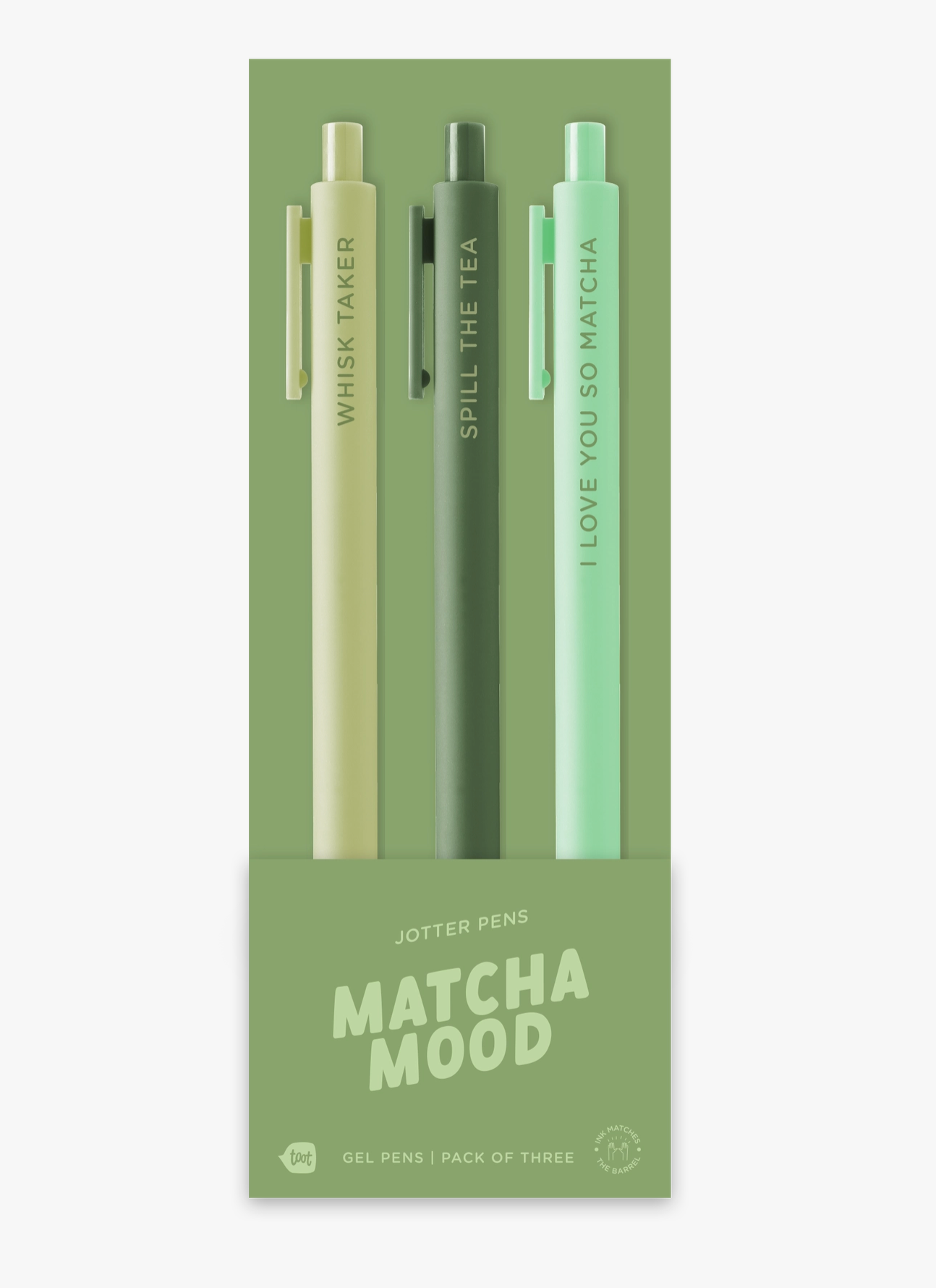 Matcha Mood Pen Set