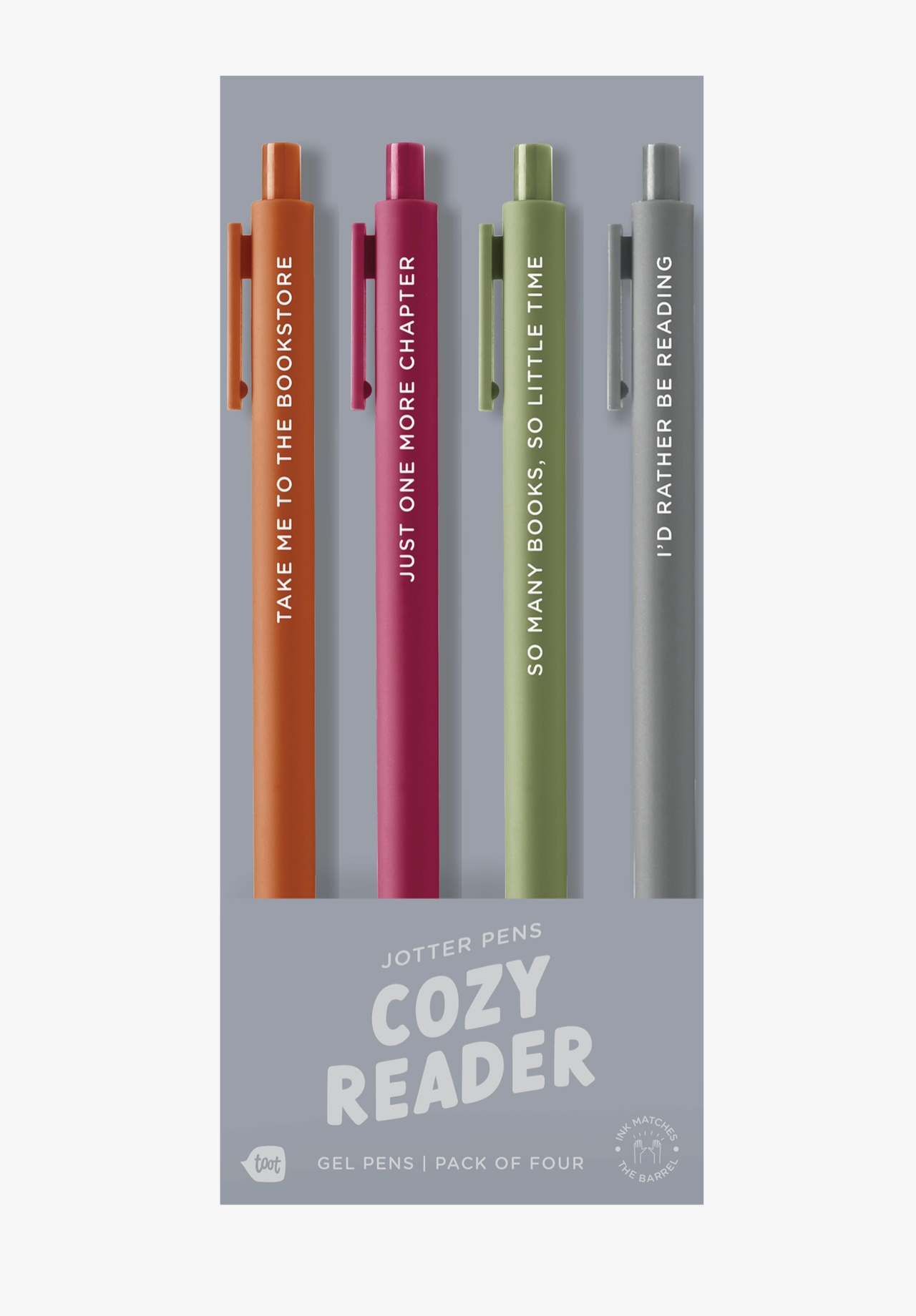 Cozy Reader Pen Set