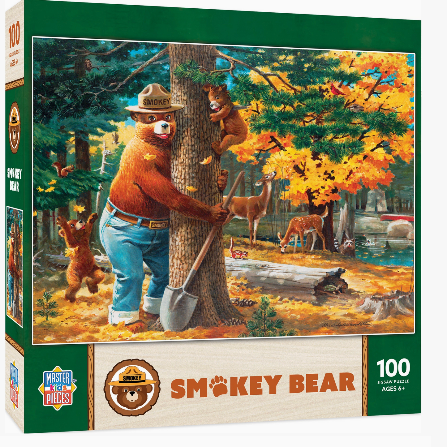 Smokey Bear - 100 Piece Puzzle