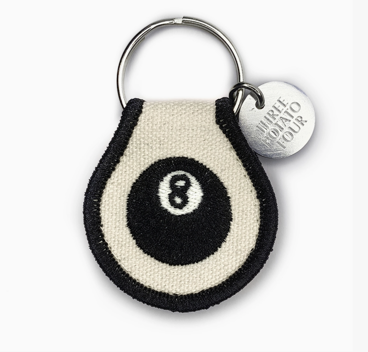 8-Ball Patch Keychain