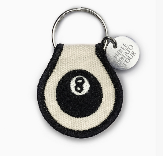 8-Ball Patch Keychain