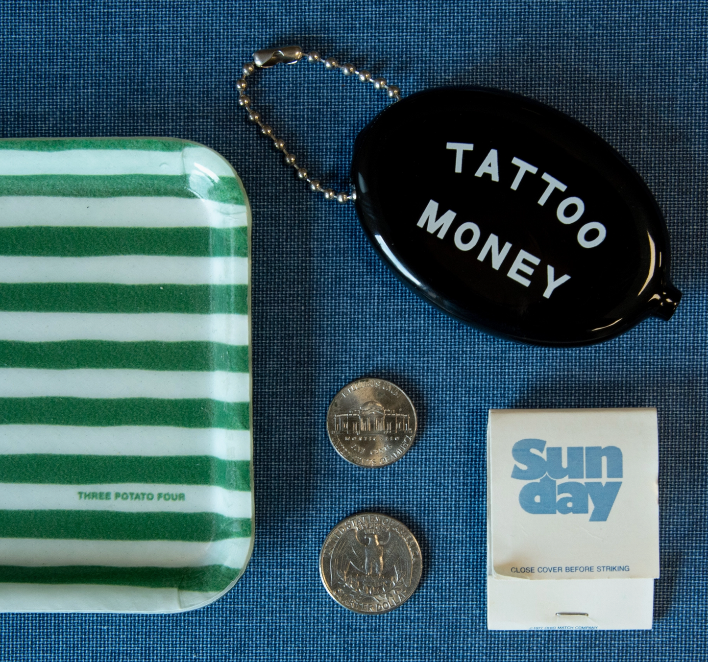 Tattoo Money Coin Pouch