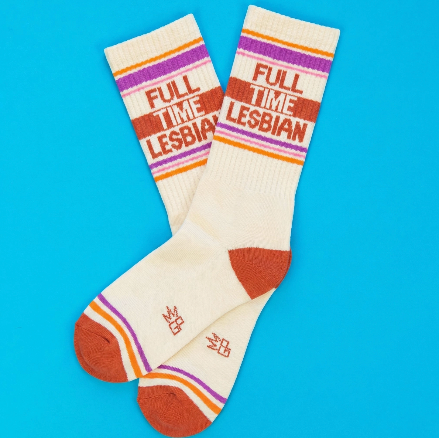 Full Time Lesbian Gym Crew Socks
