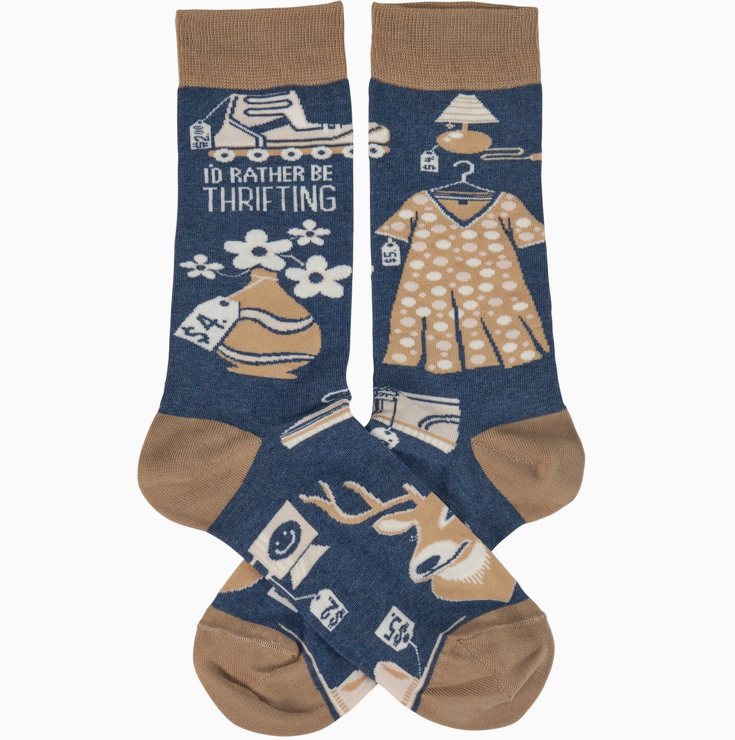 Rather Be Thrifting Socks