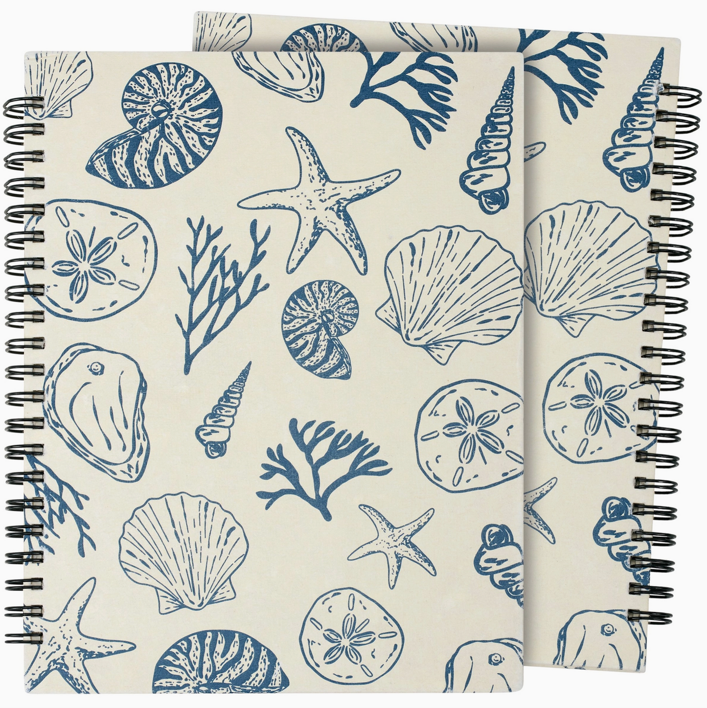 Seashells Spiral Notebook