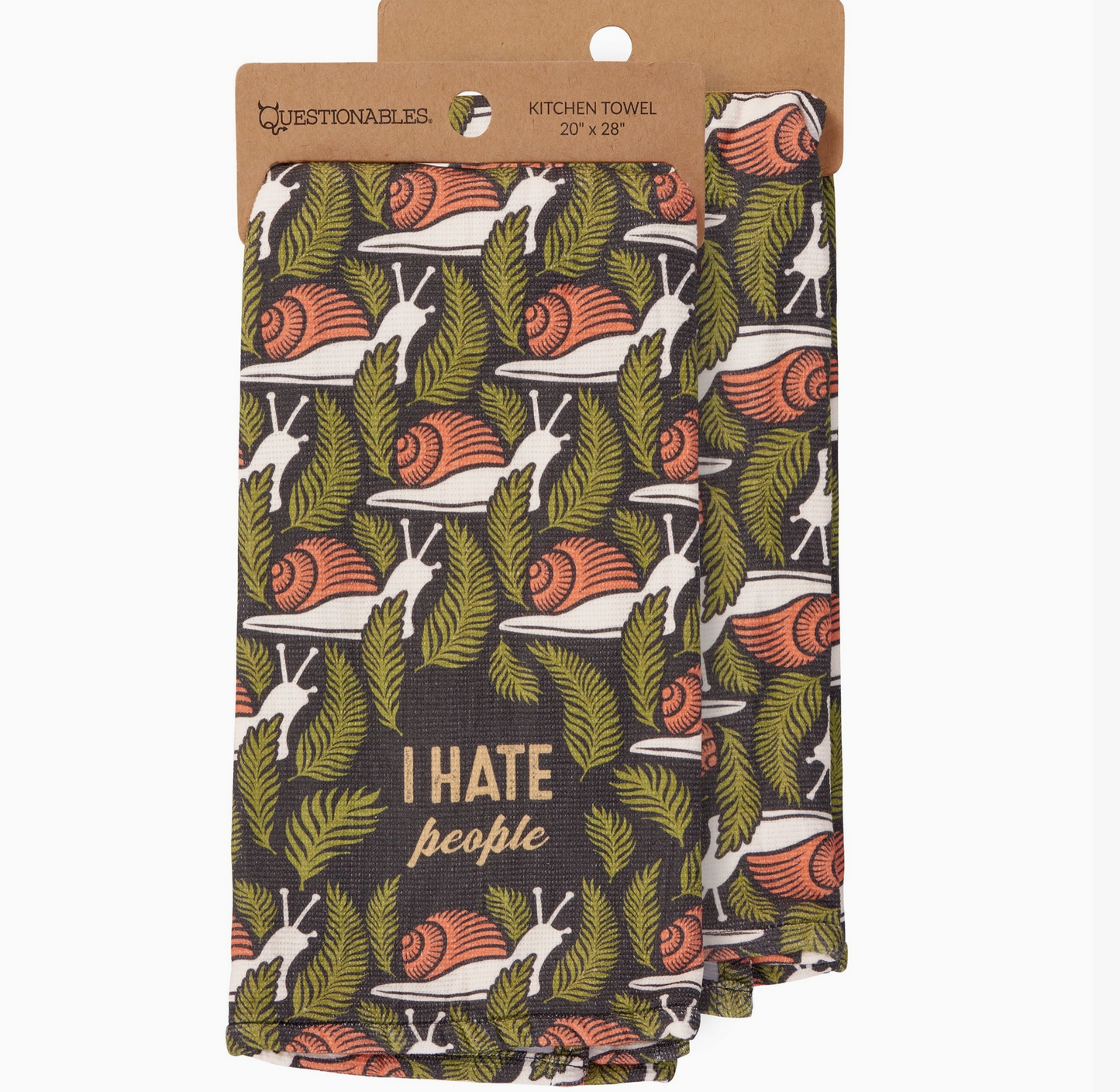 I Hate People Kitchen Towel
